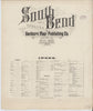 South Bend, Indiana - 1885 Sanborn Map