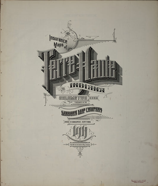 Terre Haute, Indiana - 1911 Sanborn Map