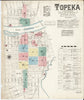 Topeka, Kansas - 1883 Sanborn Map