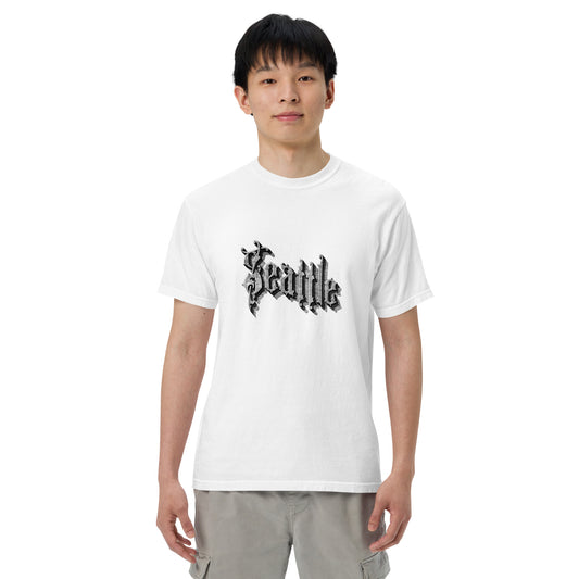 Unisex garment-dyed heavyweight t-shirt