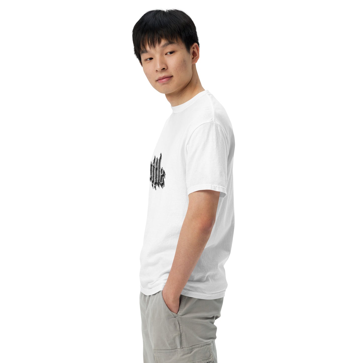 Unisex garment-dyed heavyweight t-shirt